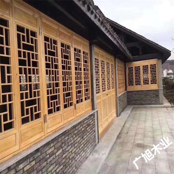 榆林仿古门窗木雕中式复古实木花格隔断镂空雕花屏风厂家直销厂家